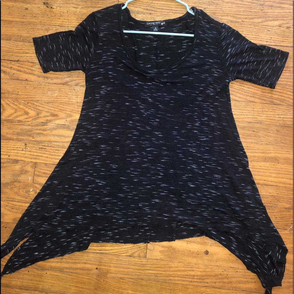 Living Dolls Black Tee